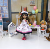 Princess Unicorn - dress, hat, tights & shoes for Little Darling Doll or 33cm BJD