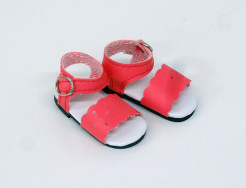 Summer Sandals - Punch Pink