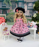 Punk Princess - dress, hat, socks & shoes for Little Darling Doll or 33cm BJD