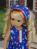 Rocket Pop - romper, kerchief & shoes for Little Darling Doll