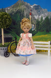Romantic Road - dirndl ensemble with tights & shoes for Little Darling Doll or 33cm BJD