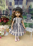 Rose Garland - dress, hat, tights & shoes for Little Darling Doll or 33cm BJD