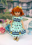 Royal Rose - dress, tights & shoes for Little Darling Doll or 33cm BJD