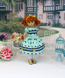 Royal Rose - dress, tights & shoes for Little Darling Doll or 33cm BJD