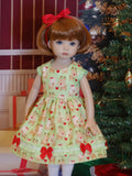 Rudolph & Clarice - dress, tights & shoes for Little Darling Doll or 33cm BJD