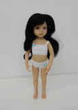 Sara May Wig in Black - for Little Darling dolls
