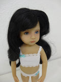 Sara May Wig in Black - for Little Darling dolls