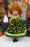 Scarefest - dress, tights & shoes for Little Darling Doll or 33cm BJD