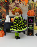 Scarefest - dress, tights & shoes for Little Darling Doll or 33cm BJD