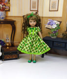 Shamrock Plaid - dress & shoes for Little Darling Doll or other 33cm BJD