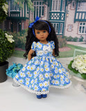 Simple Daisy - dress, socks & shoes for Little Darling Doll or other 33cm BJD