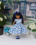 Simple Daisy - dress, socks & shoes for Little Darling Doll or other 33cm BJD