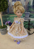 Simply Sweet - dress, tights & shoes for Little Darling Doll or other 33cm BJD