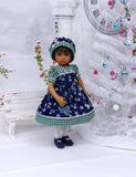 Snow Mice - dress, hat, tights & shoes for Little Darling Doll or other 33cm BJD