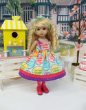 Soda Pop - dress, tights & shoes for Little Darling Doll or 33cm BJD