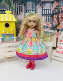 Soda Pop - dress, tights & shoes for Little Darling Doll or 33cm BJD