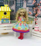 Soda Pop - dress, tights & shoes for Little Darling Doll or 33cm BJD