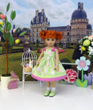 Some Bunny Special - dress, socks & shoes for Little Darling Doll or 33cm BJD