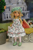 Song Birds - dress, hat, tights & shoes for Little Darling Doll
