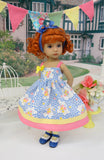 Spring Bouquet - dress, tights & shoes for Little Darling Doll or 33cm BJD