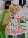 Spring Robin - dress, tights & shoes for Little Darling Doll