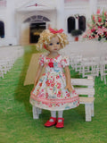 Spring Robin - dress, tights & shoes for Little Darling Doll