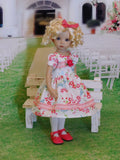 Spring Robin - dress, tights & shoes for Little Darling Doll