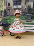 Spring Song - dress, hat & sandals for Little Darling Doll or 33cm BJD