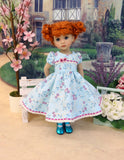 Springtime Beauty - dress, socks & shoes for Little Darling Doll or other 33cm BJD