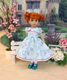 Springtime Beauty - dress, socks & shoes for Little Darling Doll or other 33cm BJD