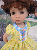 Springtime Sweetie - dress, socks & shoes for Little Darling Doll or 33cm BJD