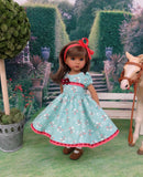 Stable Girl - dress, tights & shoes for Little Darling Doll or other 33cm BJD