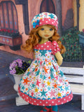 Star Struck - dress, hat, tights & shoes for Little Darling Doll