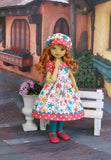 Star Struck - dress, hat, tights & shoes for Little Darling Doll