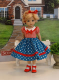 Stars & Stripes - dress, socks & shoes for Little Darling Doll