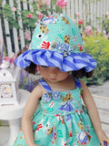 Storybook Wonderland - dress, hat, socks & shoes for Little Darling Doll or 33cm BJD