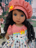 Straight Arrow - dress, hat, socks & shoes for Little Darling Doll or 33cm BJD