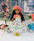 Straight Arrow - dress, hat, socks & shoes for Little Darling Doll or 33cm BJD