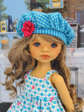 Summer Delight - dress, jacket, beret, tights & shoes for Little Darling Doll