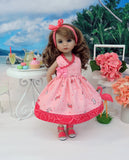 Summer Seahorse - dress & sandals for Little Darling Doll or 33cm BJD