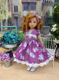 Sunday Morning - dress, tights & shoes for Little Darling Doll or other 33cm BJD