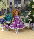 Sunday Morning - dress, tights & shoes for Little Darling Doll or other 33cm BJD