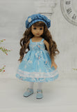 Suzie Snowflake - dress, jacket, beret, tights & shoes for Little Darling Doll or 33cm BJD