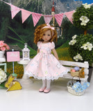 Sweet Cottontail - dress, tights & shoes for Little Darling Doll or other 33cm BJD