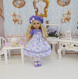 Sweet Hello Kitty - dress, hat, tights & shoes for Little Darling Doll or 33cm BJD