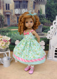Sweet Meadow - dress, socks & shoes for Little Darling Doll or 33cm BJD