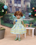 This Little Piggy - dress, tights & shoes for Little Darling Doll