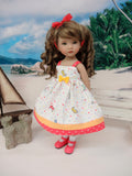 Tiny Seahorse - dress, socks & shoes for Little Darling Doll or 33cm BJD