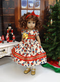 Toy Soldiers - dress, tights & shoes for Little Darling Doll or 33cm BJD
