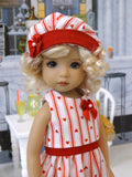 True Heart - romper, hat & shoes for Little Darling Doll